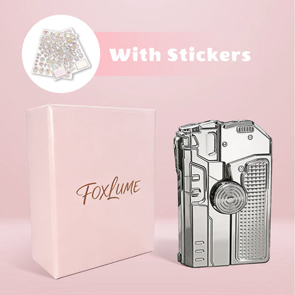 Ladies's  Fingertip Gyroscope Butane Lighter-Metallic Texture, Elegant Gifts [Without Butane]