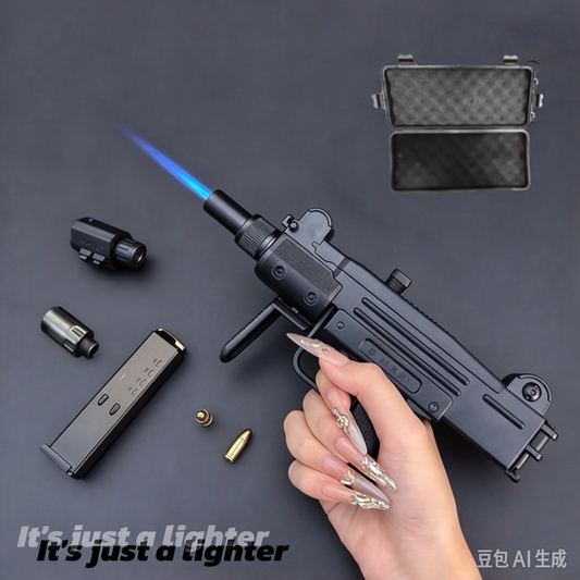 [FoxLume] Uzi Windproof Butane Lighter