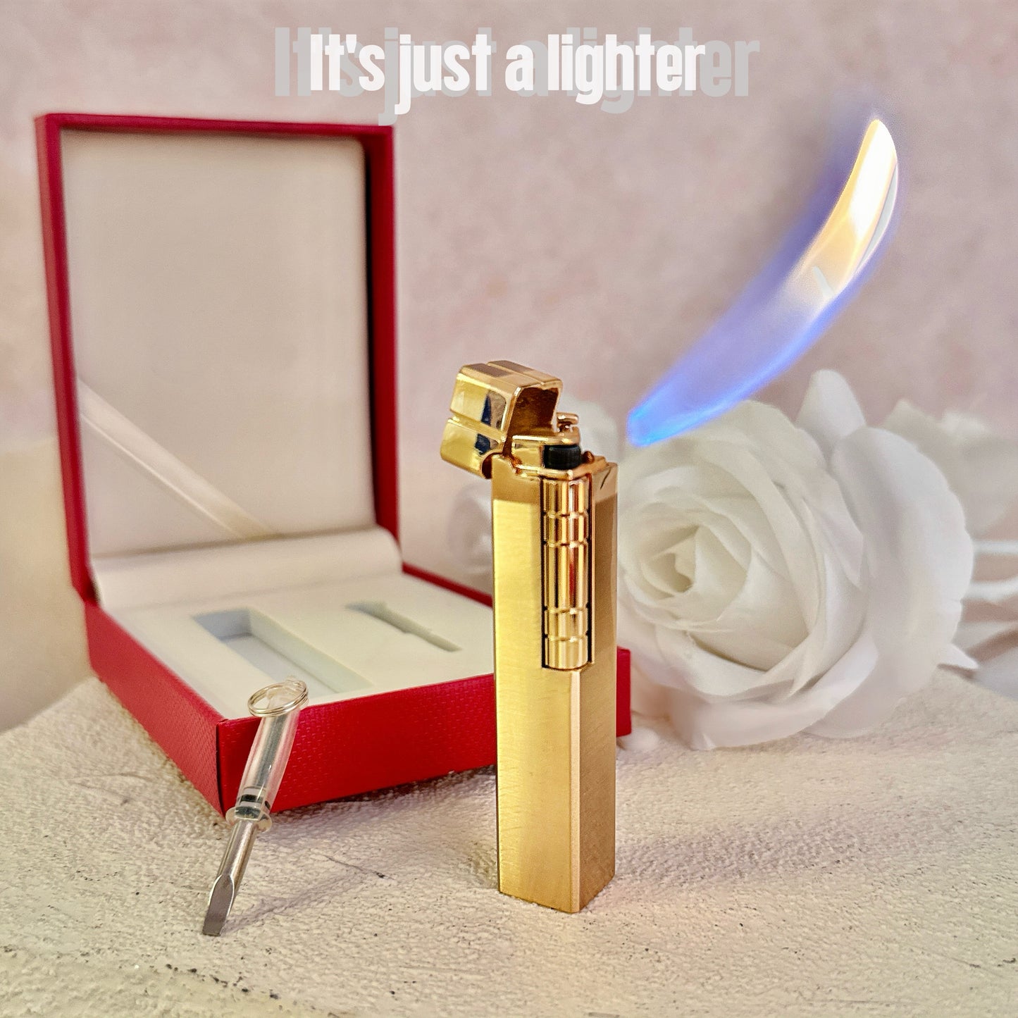 Unique Lipstick Lighter - Chic & Portable Metal Lighter, A Stylish and Discreet Accessory For Ladies