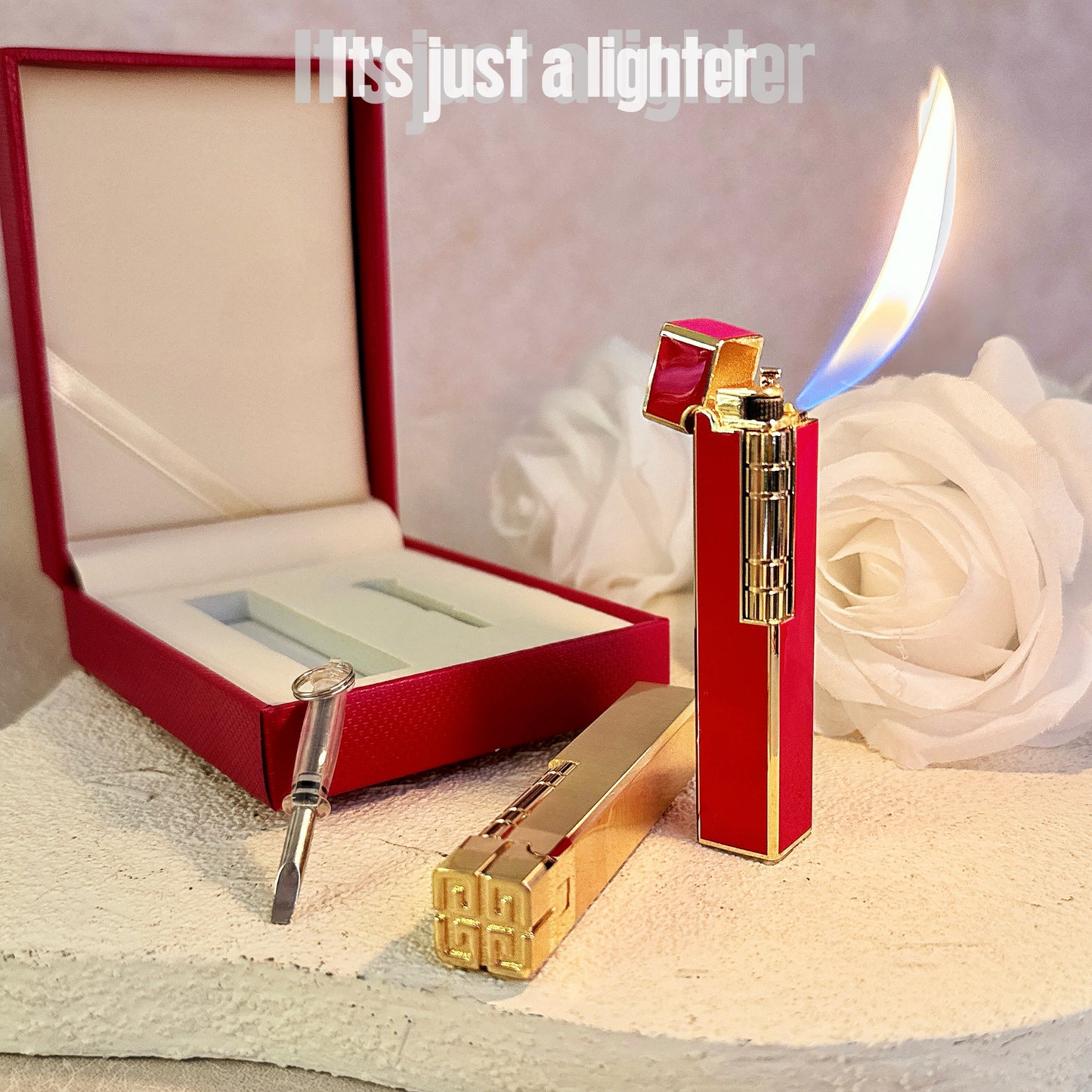 Unique Lipstick Lighter - Chic & Portable Metal Lighter, A Stylish and Discreet Accessory For Ladies