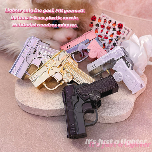 [Foxlume] Ladies's  fingertip gyroscope butane lighter[Without Butane]