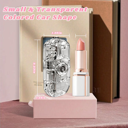 Transparent Decompression Windproof Lighter with DIY Stickers&Gift Box(No Gas)