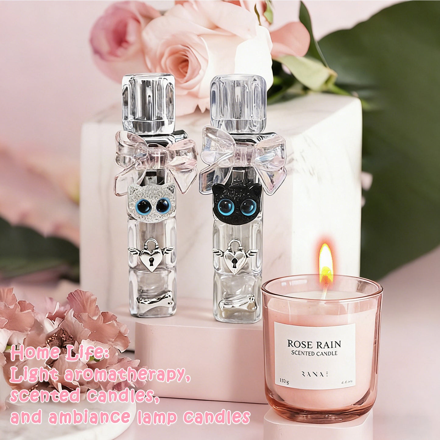 Foxlume Cute Cat Windproof Lighter-With Pink Gift Box[Without Gas]