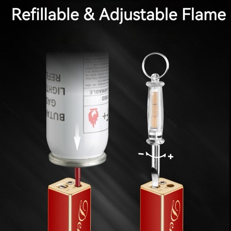 Unique Lipstick Lighter - Chic & Portable Metal Lighter, A Stylish and Discreet Accessory For Ladies