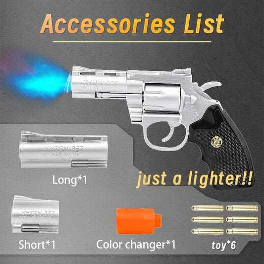 [Foxlume] Revolver Metal Lighter