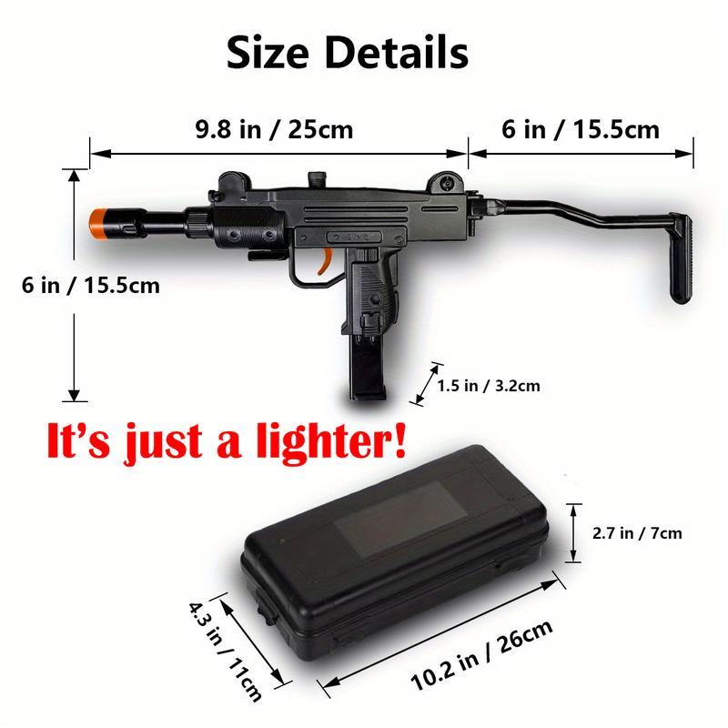 [FoxLume] Uzi Windproof Butane Lighter